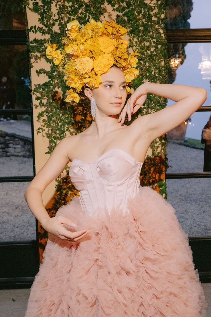 This is a photo from a wedding we created.