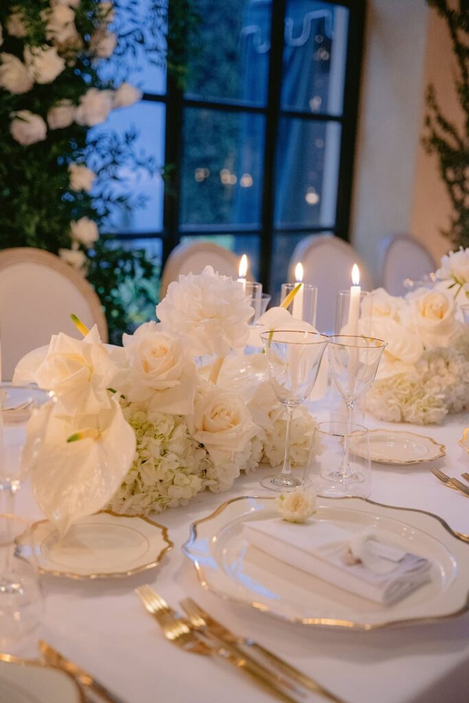 This is a photo from a wedding we created.