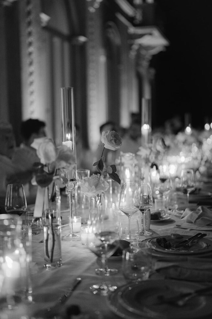 This is a photo from a wedding we created.
