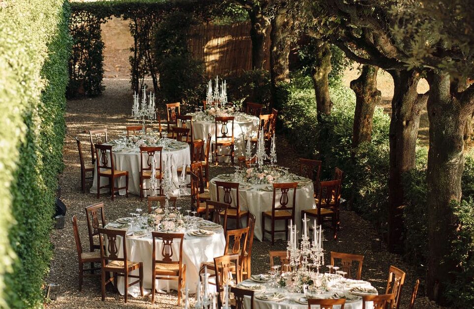 This is a photo from a wedding we created.