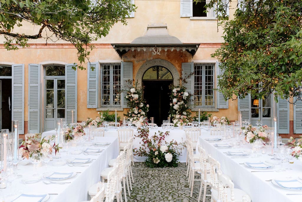 This is a photo from a wedding we created.