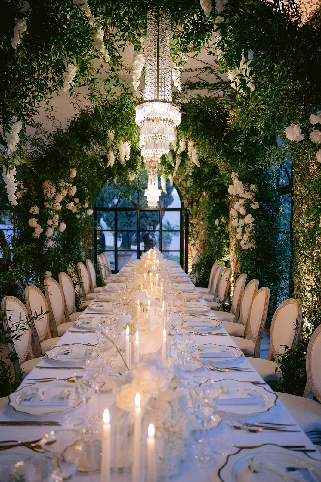 This is a photo from a wedding we created.