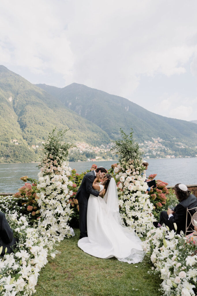 This is a photo from a wedding we created.