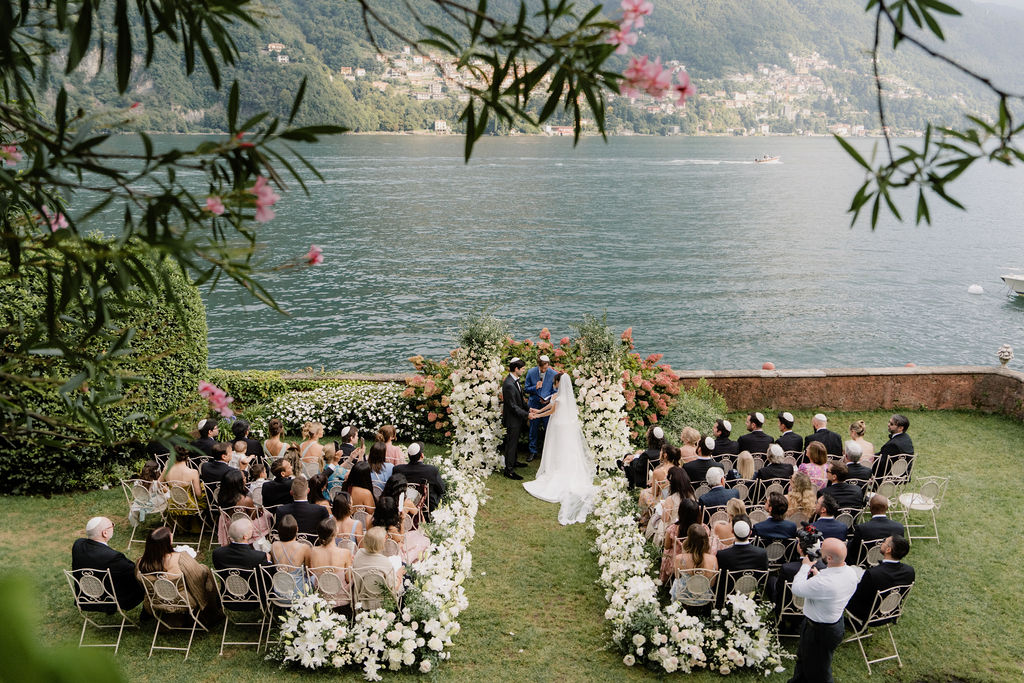 This is a photo from a wedding we created.