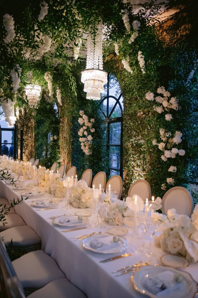 This is a photo from a wedding we created.