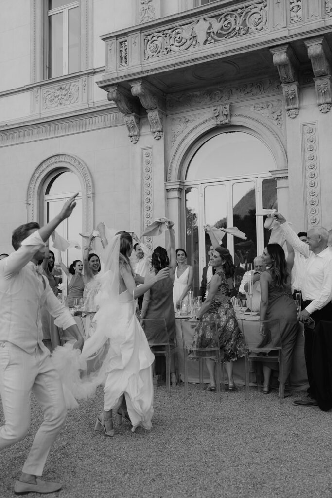 This is a photo from a wedding we created.