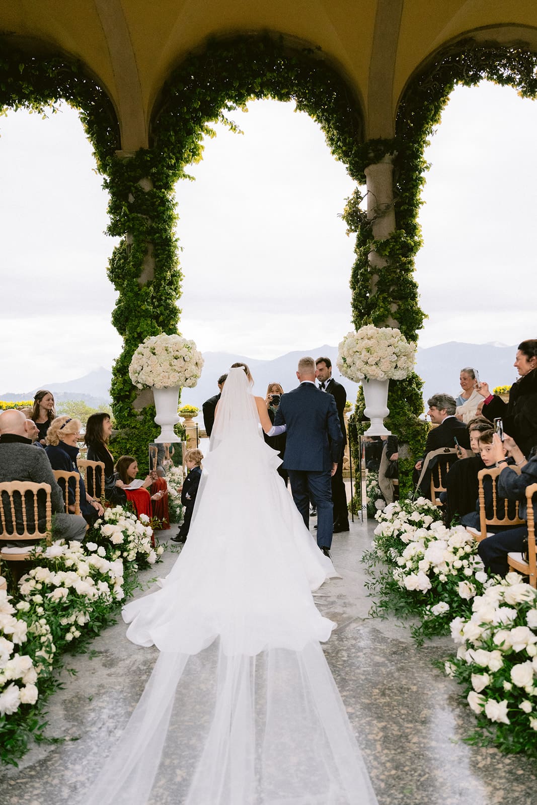 This is a photo from a wedding we created.