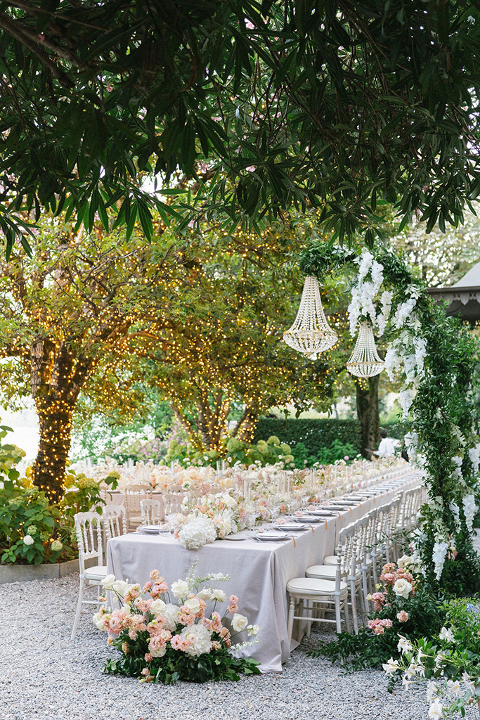 This is a photo from a wedding we created.