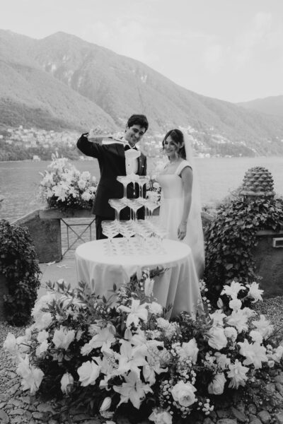 This is a photo from a wedding we created.