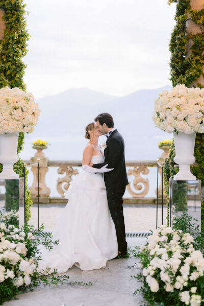 This is a photo from a wedding we created.